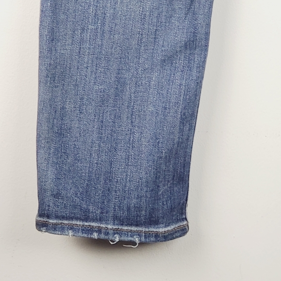 Express Jeans Super Skinny Mid Rise Mid Wash 4R - Picture 11 of 11